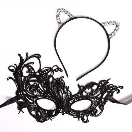 Carnival costume "Still Me", rim, ears, mask-3