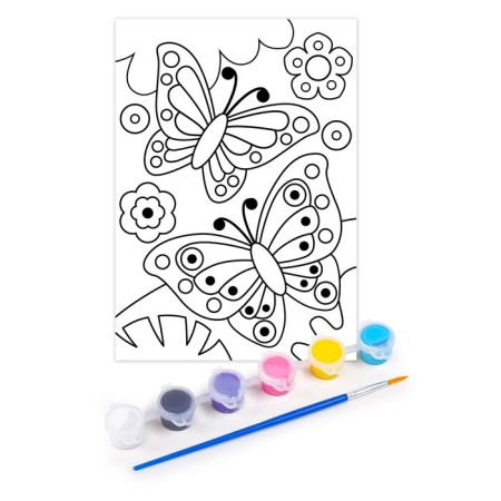 Set for creativity. Coloring with sparkles "Butterflies"-2