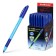 Ballic handle Erichkrause U-109 Neon Stick & Grip. Node 1.0 mm, Tround -sided mixing body, blue ink