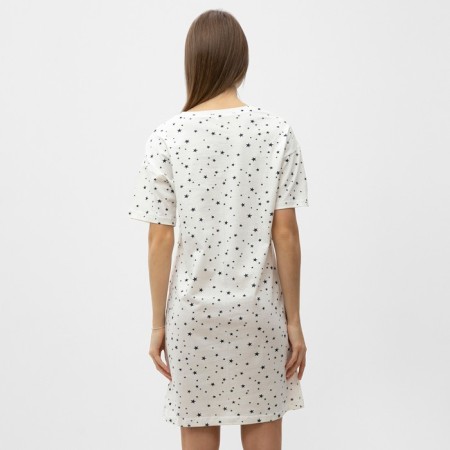 Night shirt female, gray color, size 44-4