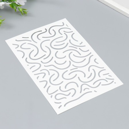 Plastic stencil "Texture" 24x16 cm-1
