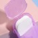 Leaf soap, in plates, 18 (± 2) pcs, in case, lilac color