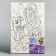 Picture on numbers for children, 20x30 cm, My Little Pony