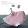 Ceramic serving dish "leaf", 26 × 20 cm, pink color