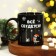 New Year! Homeleon mug New Year ceramic “Everything will come true!”, 350 ml, black color