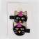 Carnival clamp "Black cat" set 2 pieces