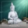 Figure "Buddha Meditation" under stone, 35x17x45cm