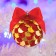 New Year's set for creativity. Fir -tree ball "Happy New Year!" With sequins