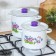 Set of pots "violet", 2 items: 3.5 l, 5.5 l, enameled lids, induction, color mix