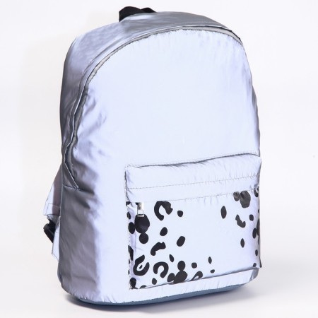The backpack is reflective, 30 cm x 15 cm x 40 cm "Mouse", Mickey Mouse-2