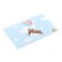 Rug for a bowl "Pigger" 43 x 28 cm "Flight of a dachshund"