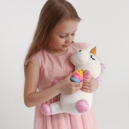 Soft toy "Unicorn", with ice cream-1