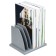 SORRER - stand for magazines and papers, team, 6 departments, gray