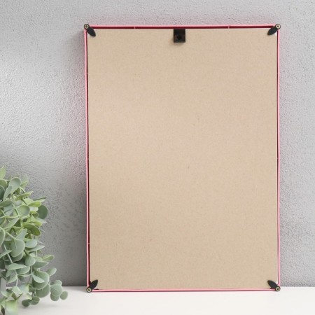 Photo frame plastic 21x30 cm 4 series, pink-3