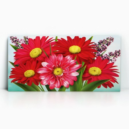 Money envelope "Bright flowers" 16.5 × 8 cm