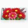 Money envelope "Bright flowers" 16.5 × 8 cm