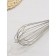 Konfinetta “Silver” whisk, string 1.3 mm, 35 × 8 × 8 cm, silver color