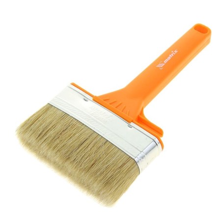 Matrix facade, 120x25 mm, plastic handle, natural bristles