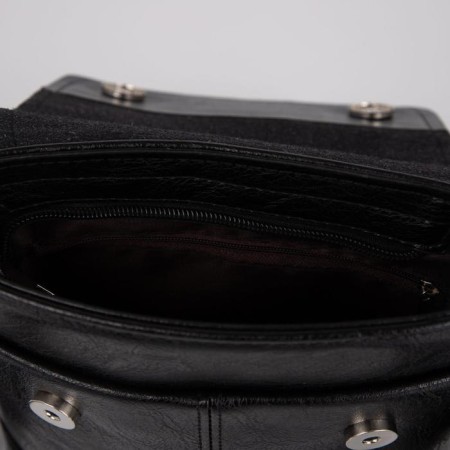 Male bag, black color-3