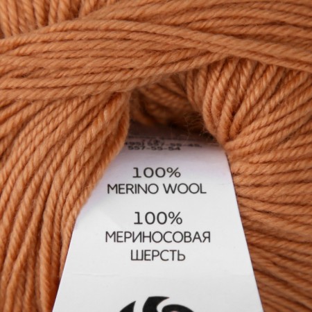 Yarn "Magic Childhood" Import Wool 100% 220m/50g (124-sand)-3