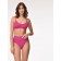 Women's thong cowards with a texture rubber Mirey String, size 46-48, Barbie color