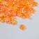 A set of beads for creativity Plastic "Star. Orange mother of pearl" set 20 grams 1.1x1.1x0.4 cm 929198