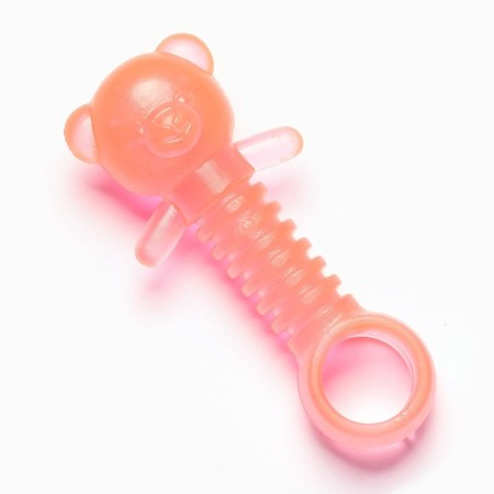 A toy for dogs chewing gumming in the dark "Bear", 9 x 4.5 cm-2