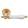 Door handle MH-42-Classic PG/W "Mart", color gold, white