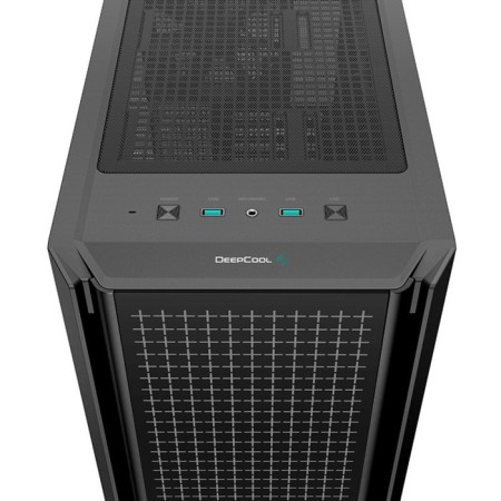 The deepcool CG540 case is black without BP ATX 2x120mm 1x140mm 2xusb3.0 Audio Bott PSU-6