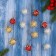 Set of balls plastic D-3 cm, 12 pcs "Fluffy shine" mix