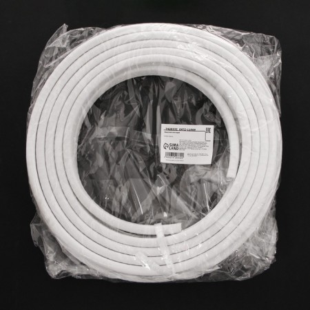 Protective lining on the door circuit, metal core, 5 m, white-1