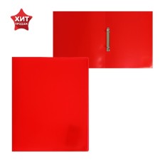 Folder on 2 rings A4, Calligrata, 18 mm, 500 μm, red, mix