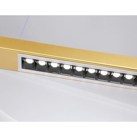 LED LED suspension with Ambrella Light, Linetech, FL51488, LED, 62 W, ​​4650LUM, 3000-6400K, gold, gold-6