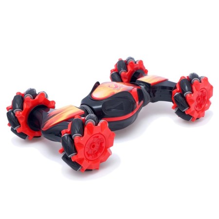 Transformer machine "All-terrain vehicle", all-wheel drive, movement in all directions, red color-3