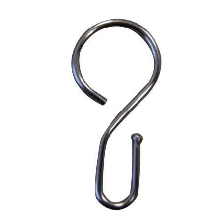 Hooks for cable, color chromium 16pcs-1