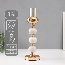Summary Metal, plastic per 1 candle 