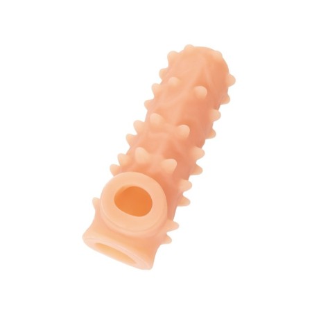 Kokos nozzle is realistic with additional stimulation, TPE, bodily, 15.6 cm, s