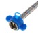 Flexible Aquakratos, tuster nut, 100 cm, stainless steel, with the key to installation