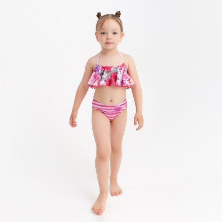 KAFTAN "Little Princess" swimsuit, height 98-104 cm (30), pink color-3