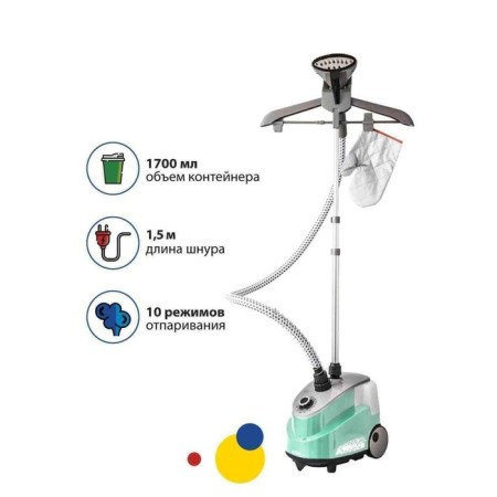 ECON ECO-BI2002S, floor, 2000W, 1.7 l, 60 g/min, 2 modes, mint color-5