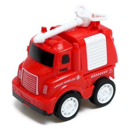 Set of machines "Firefighters", 4 pcs, inertia-5