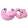 Set of 2 fixers for the door "Bear", mix