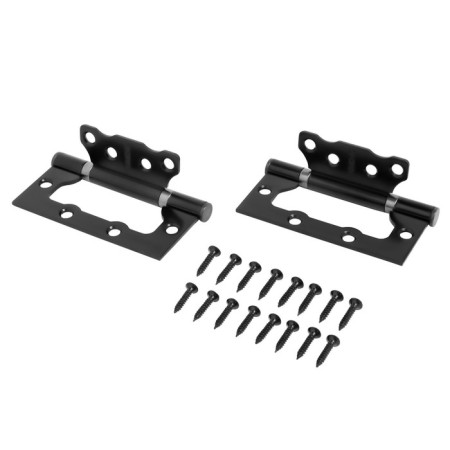 Patch loop, gait 100x75 2BB BL, box 2.5 mm, matte black color, 2 pcs-1