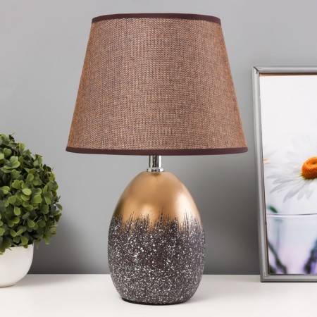 Lidner desktop lamp E14 40W black and gold 23x23x36 cm