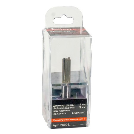 Frases PARE ENKOR Expert 28008, straight, according to chipboard, d = 8 mm, 8 x 19 mm-2