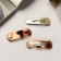 Invisibility for hair "Beatrice" (set of 6 pcs) spots luxury, 5 cm, golden brown