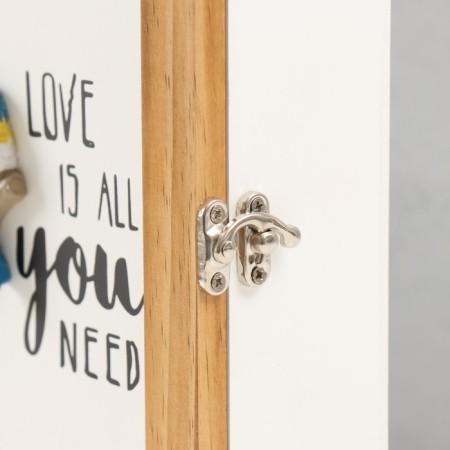 Keywood tree 6 hooks "Bird on a tree" 20x7x27.8 cm-3