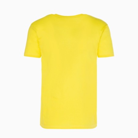 T -shirt male plain, yellow color, size 54-2