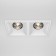 The built-in lamp Technical DL043-02-15W4K-SQ-W, LED, 30 W, 167x85x63 mm, 2500 lm, 4000k, white