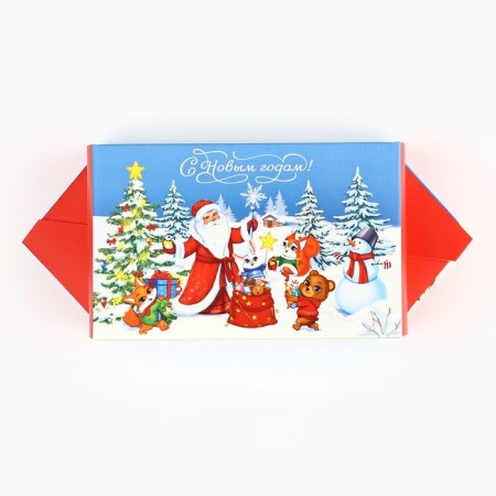 The prefabricated fiber box "Miracles and Magicians", 9.3 x 14.6 x 5.3 cm, New Year-4